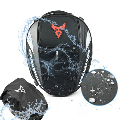 Conquer Any Ride Multifunction Motorcycle Rear Seat Bag with High Capacity
