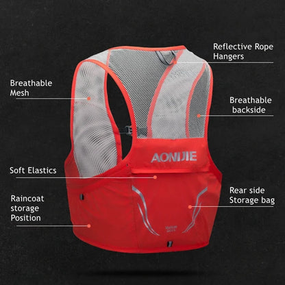 Ultralight Nylon Running Vest & Hydration Pack