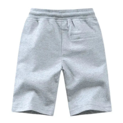 Boys Comfortable Knit Shorts with Zipper Pockets