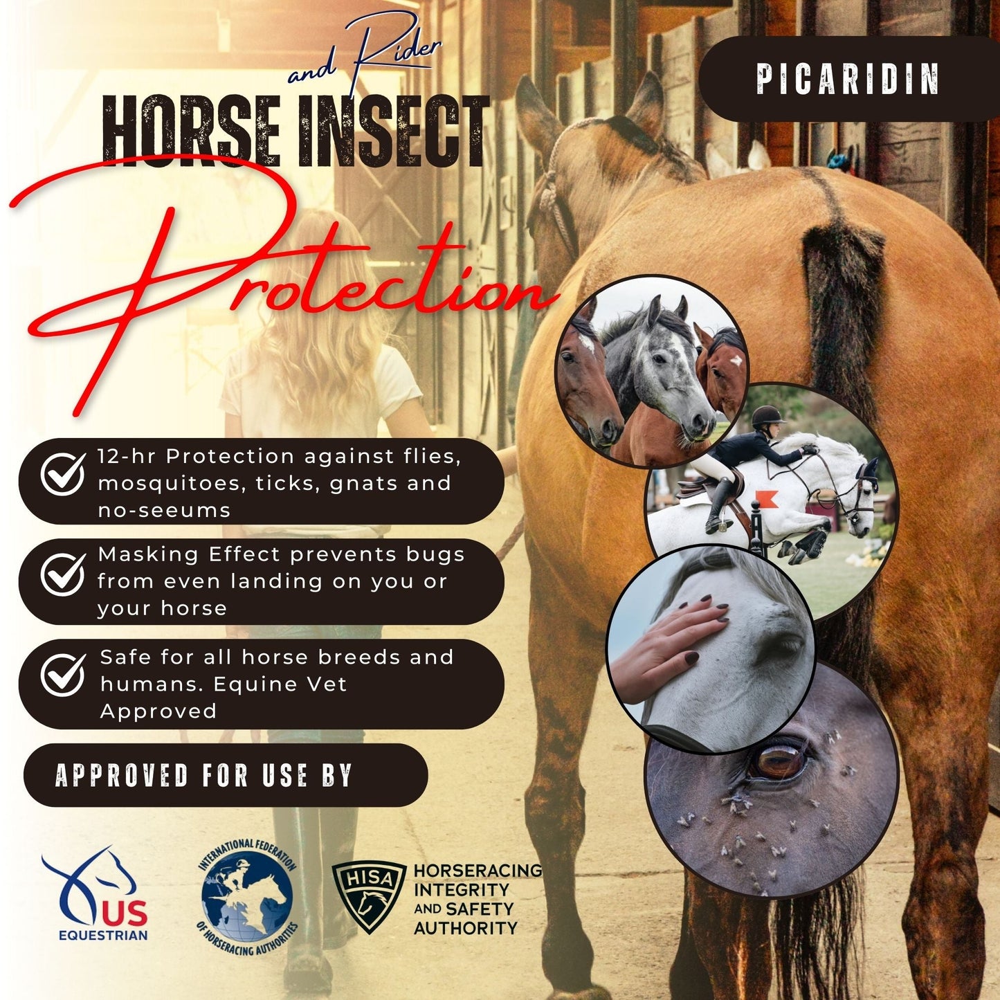Horse & Rider Fly/Insect Repellent Mistosol + Refill Combo
