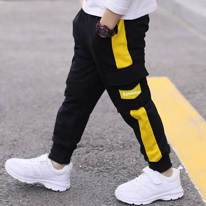 Stylish Kids' Cargo Pants for Spring & Autumn