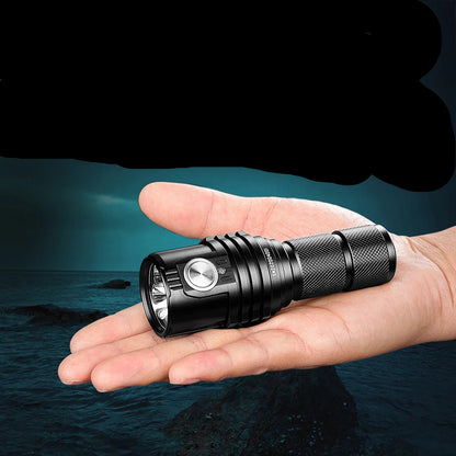 Rechargeable 13,000 Lumen Flashlight with Cree LEDs