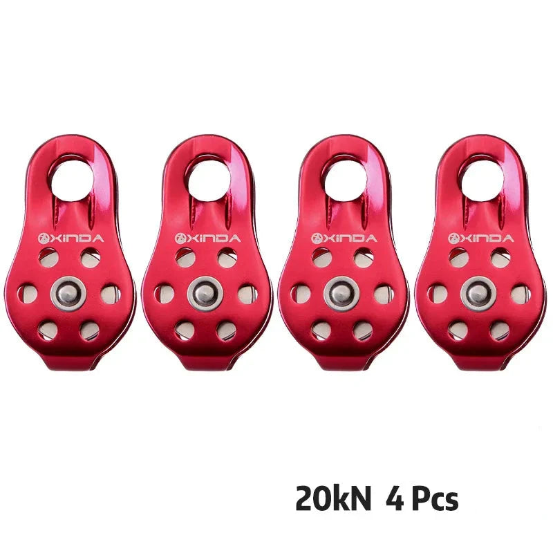 High-Altitude Traverse Pulley for Safe and Efficient Hauling