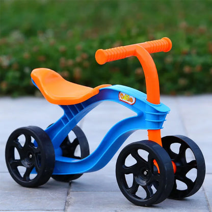 4 Wheel Push Scooter & Balance Bike for Toddlers