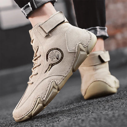 Comfort and Style: Big Size Men's Leather Boots