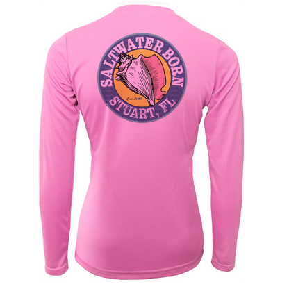 Stuart "Saltwater Hair...Don't Care" Long Sleeve UPF 50+ Dry-Fit Shirt