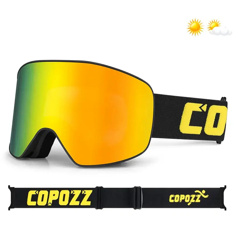 Unmatched Clarity  Double Layer Ski Goggles