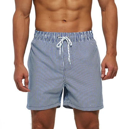 Men's Summer Print Beach Shorts: Swim, Surf & Workout Trunks