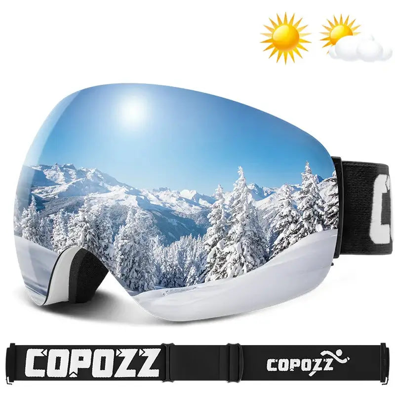 Ski Goggles with UV400 Protection