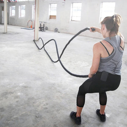Battle Ropes for Gym & Home Heavy CrossFit Strength Training