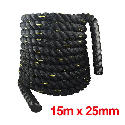 Battle Ropes for Gym & Home Heavy CrossFit Strength Training