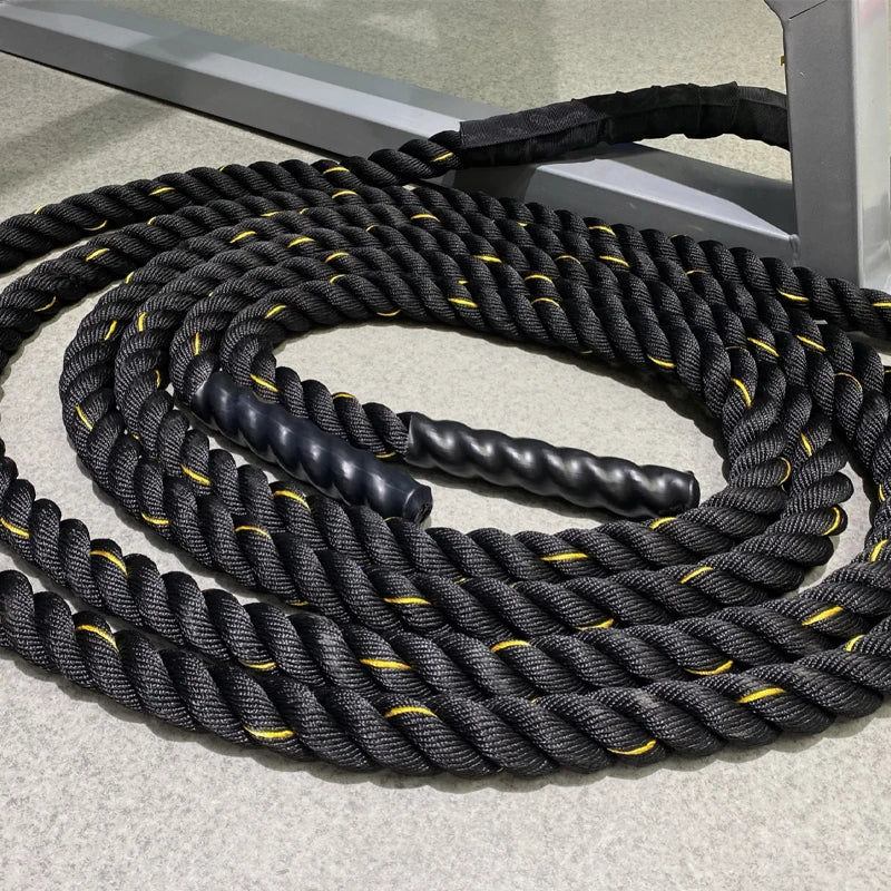 Battle Ropes for Gym & Home Heavy CrossFit Strength Training