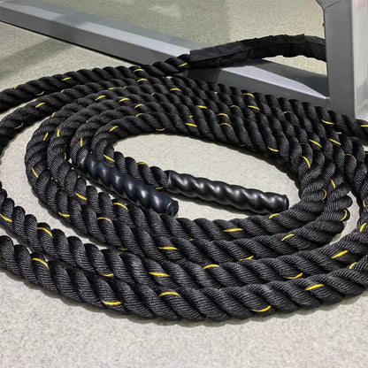 Battle Ropes for Gym & Home Heavy CrossFit Strength Training
