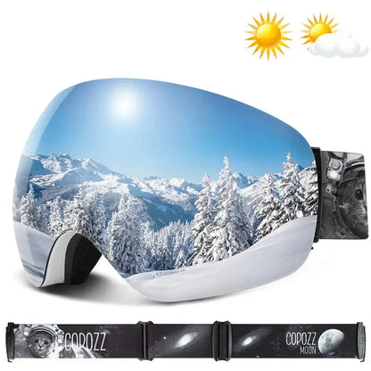 Ski Goggles with UV400 Protection