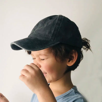 Classic Cotton Baseball Caps for Kids and Adults