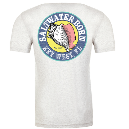 Key West, FL Orange and Blue Soft Tee