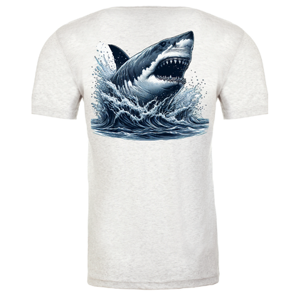 Cape Cod, MA Jaws Women's Soft Tee
