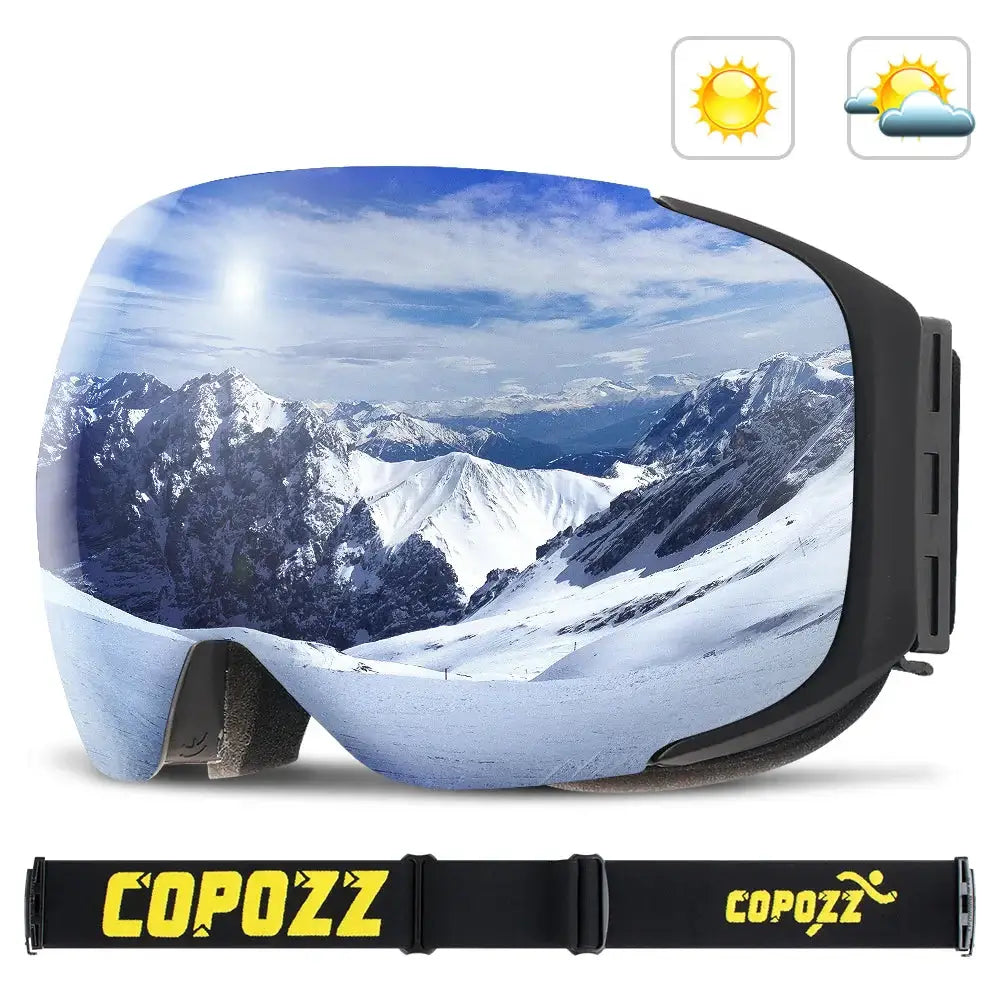 Ski Goggles with Quick Change Lens