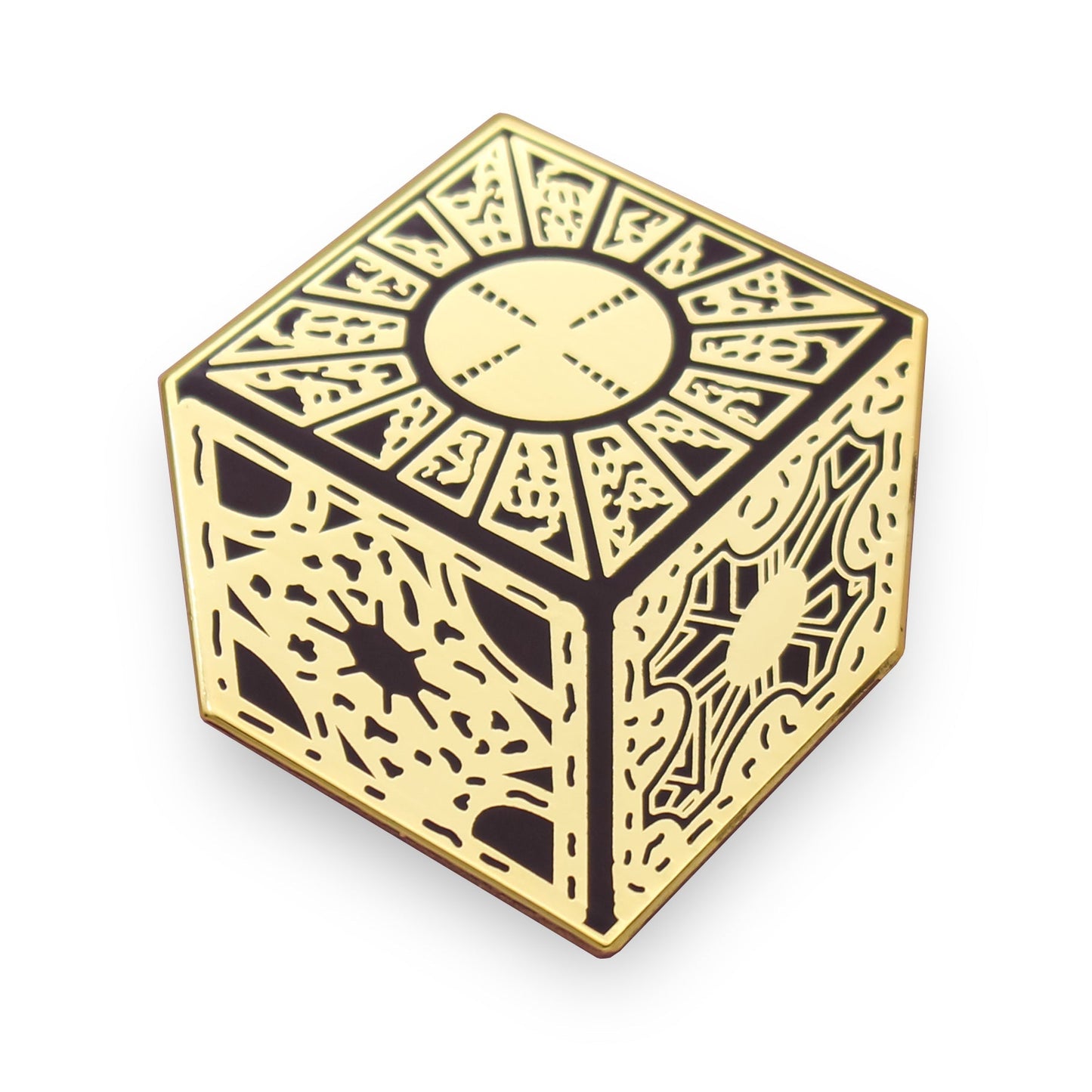Puzzle Box Enamel Pin