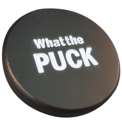 What The Puck Hockey Ball Marker & Hat Clip by ReadyGOLF