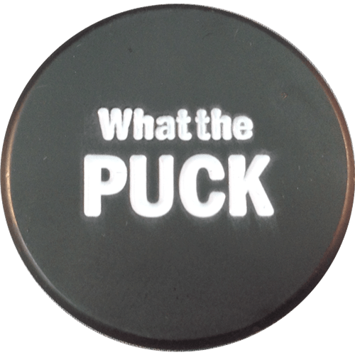 What The Puck Hockey Ball Marker & Hat Clip by ReadyGOLF