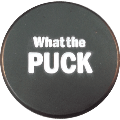 What The Puck Hockey Ball Marker & Hat Clip by ReadyGOLF