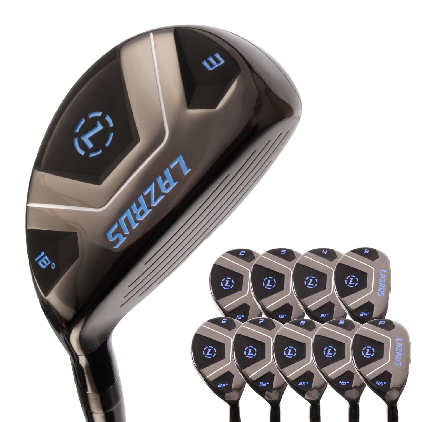 Lazrus Golf 2025 LAZ1 Hybrids (BLACK)