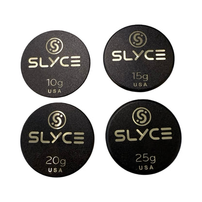 SLYCE SpeedCoins Black Edition - Pickleball Paddle Handle Weights