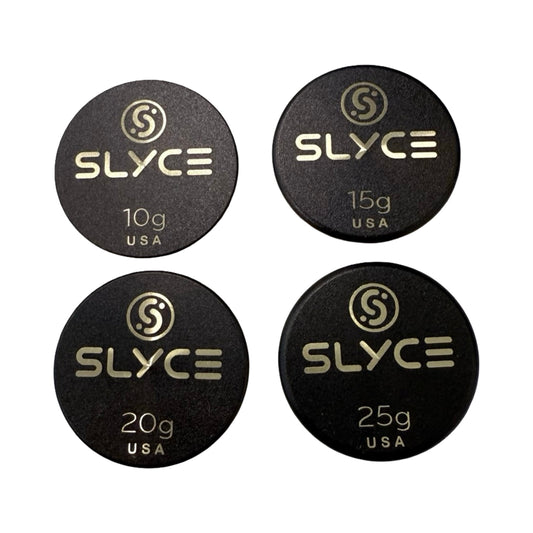 SLYCE SpeedCoins Black Edition - Pickleball Paddle Handle Weights