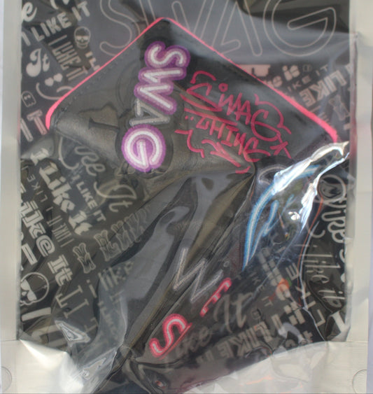 Swag Golf Swag Thing Flipper Dolphin Neon Blade Putter Headcover