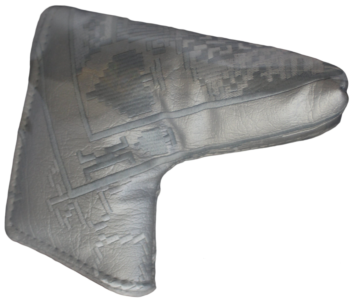 Swag Golf Collectors Club Silver Pixel King Blade Putter Headcover