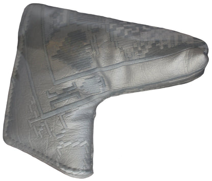 Swag Golf Collectors Club Silver Pixel King Blade Putter Headcover