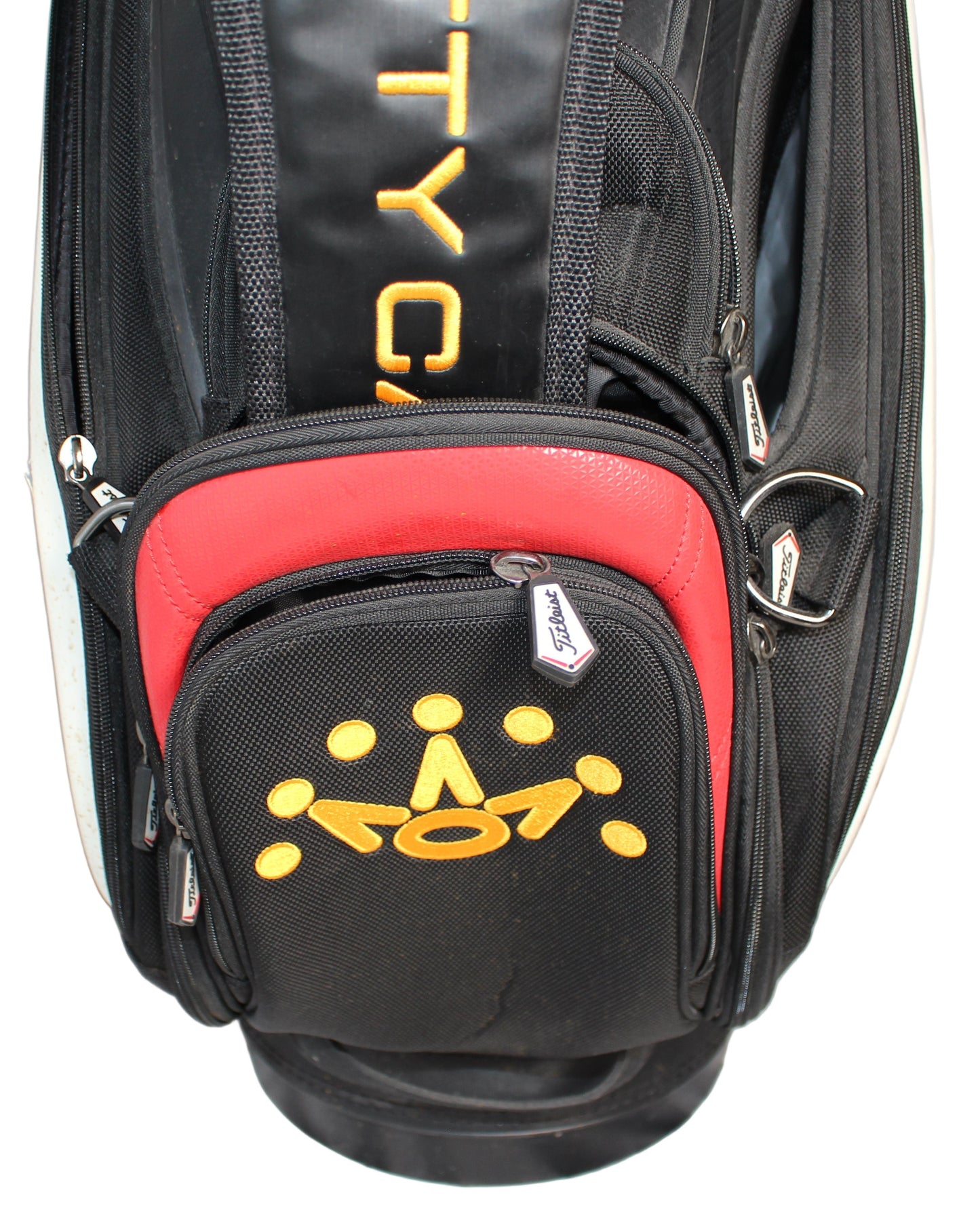 Pre-Owned Scotty Cameron Staff Bag Black 6-Way Divide
