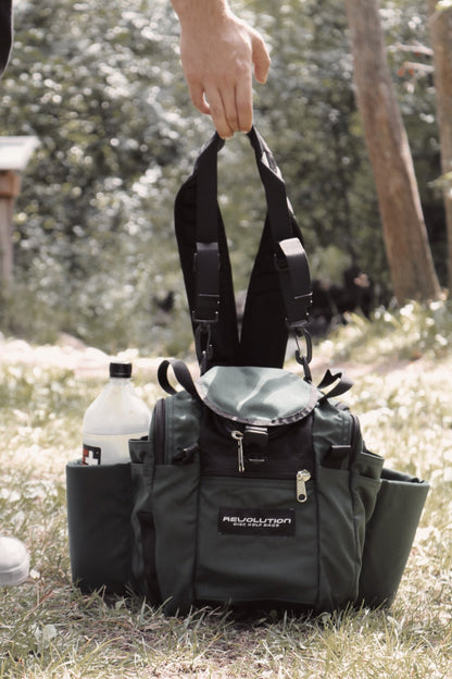 Revolution Mini Deluxe V3 Disc Golf Bag - Onyx