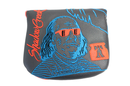 Swag Golf - Shadow Creek (Benjamin Franklin) Liberty Bell Mallet Putter Headcover