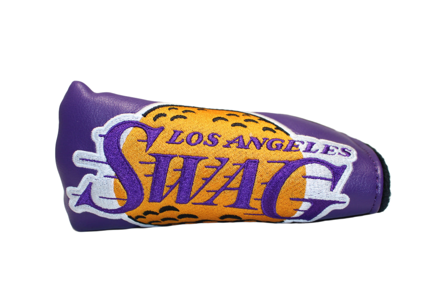 Swag Golf - LA Swag Purple  (Lakers) VERY RARE *opened* Blade Putter Headcover