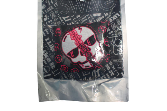 Swag Golf - Hyper Skull Brain (Pink) Mallet Putter Headcover