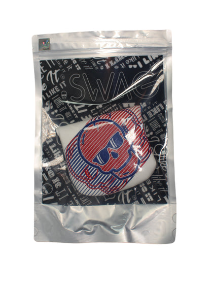 Swag Golf - Red/White/Blue Skull Mallet Putter Headcover