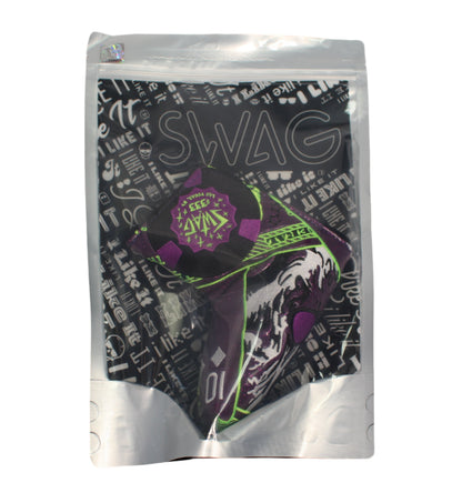 Swag Golf - Las Vegas Yeti $333 Purple and Neon Green Blade Putter Headcover