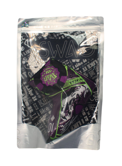 Swag Golf - Las Vegas Yeti $333 Purple and Neon Green Blade Putter Headcover