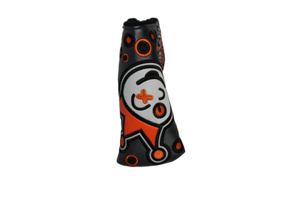 Scotty Cameron Custom Shop 2019 Jackpot Johnny Charcoal & Orange Blade Putter Headcover
