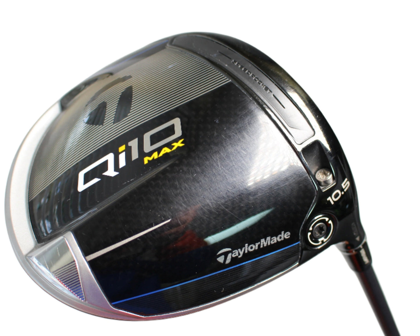 Pre-Owned Taylormade Qi10 Max 10.5 Driver w/ AutoFlex Pink 505 X (100-110 MPH) (X-Stiff) (46.5 Inch) Shaft (Mint)