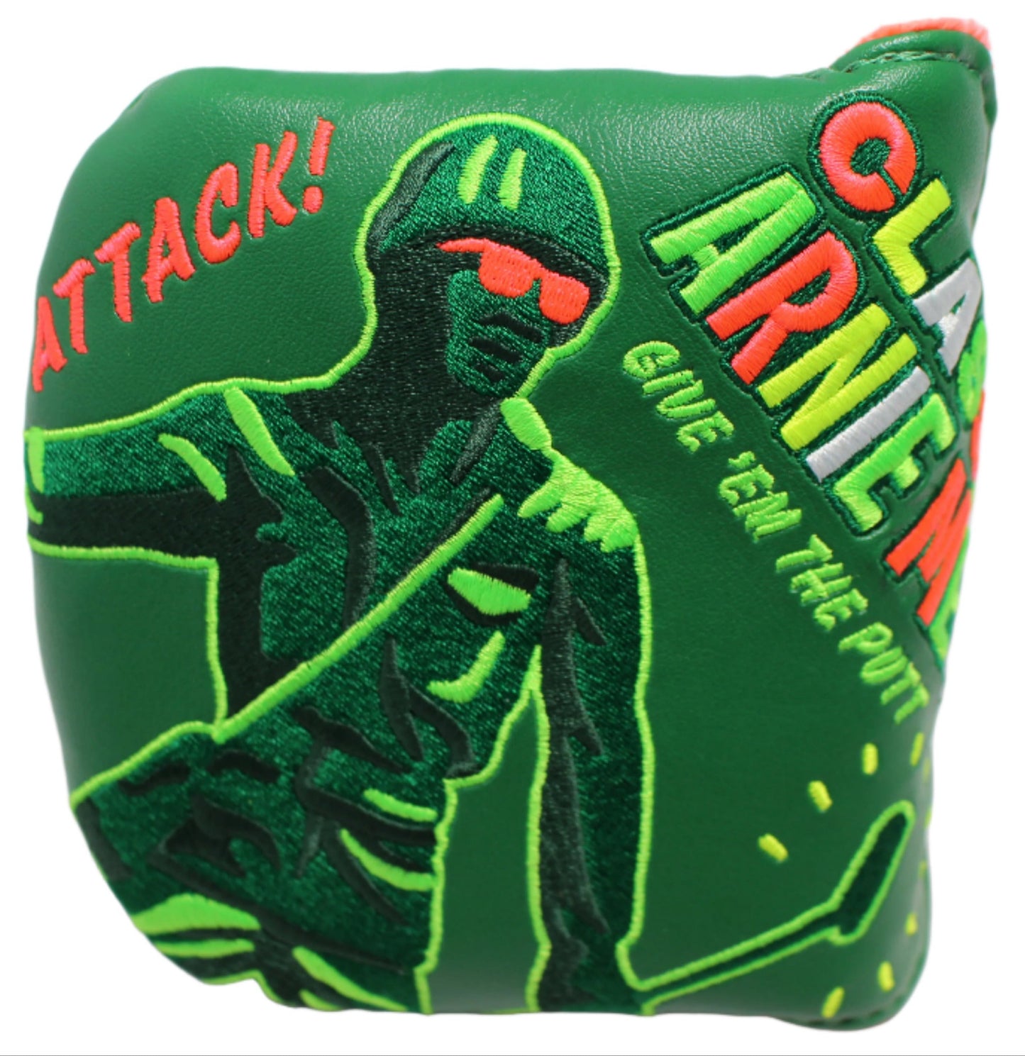 Swag Golf -  Arnie Men 2.0 Mallet Putter Headcover 2.0 *opened, no bag*