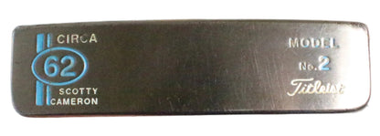 Pre-Owned Scotty Cameron Circa 62 Model No. 2 (light blue paint fill) Blade Putter