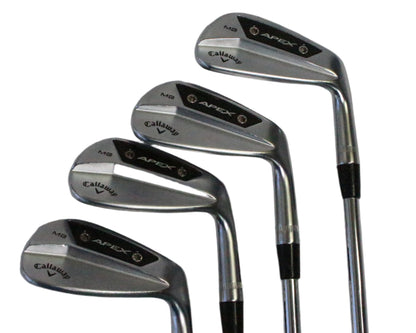 Pre-Owned Callaway Apex Mb 24 (7-PW) Iron Set w/ Oban ct 115 (X-Stiff) Steel Shafts (Average)