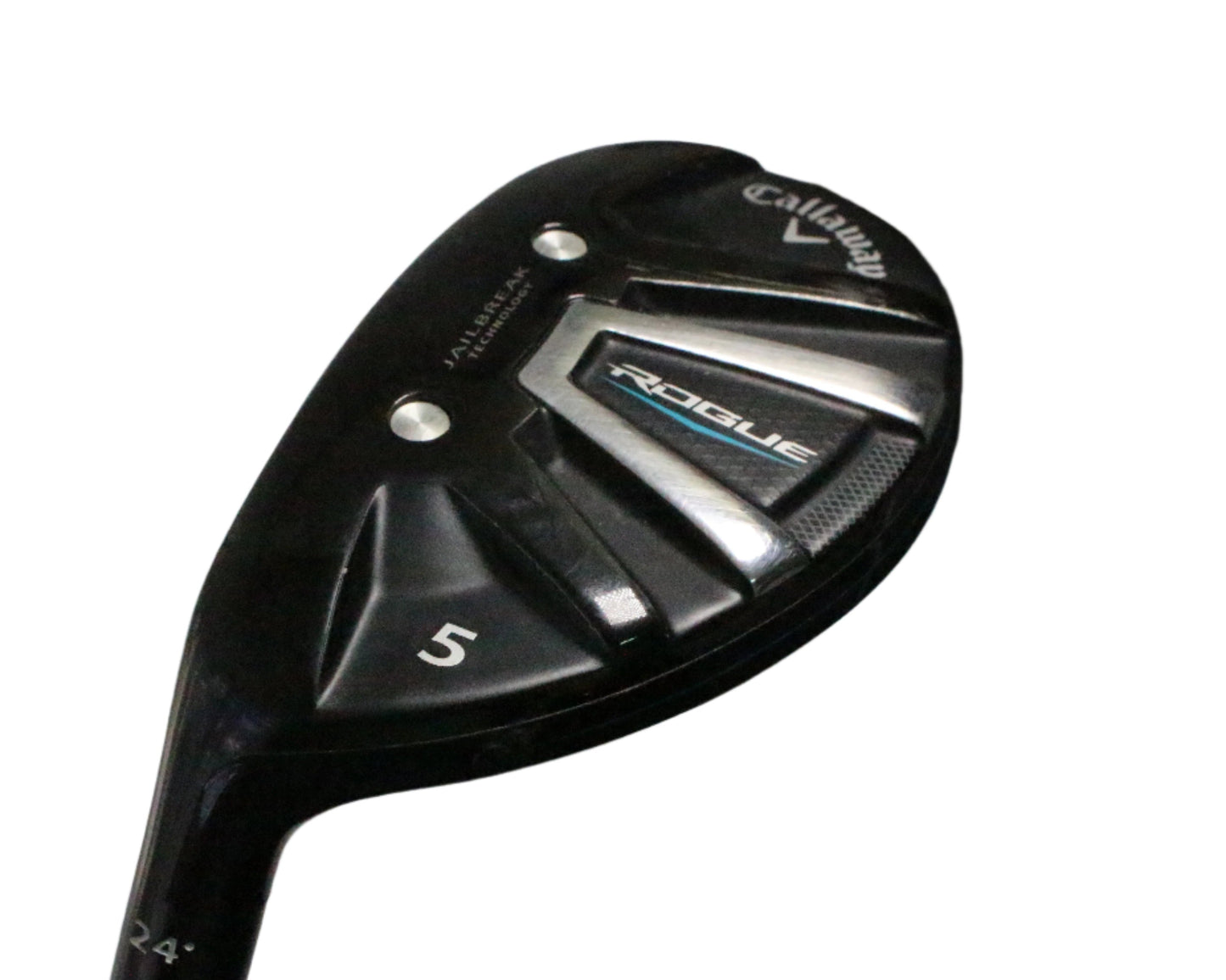 Pre-Owned Callaway Rogue 5 Hybrid (24.0) (Left Hand) W/ Oban Isawa 03 70g (Regular) (40 inch) Shaft (Avergae)