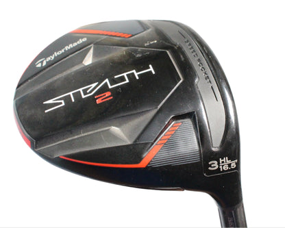 Pre-Owned TaylorMade Stealth 2 High Launch 3 (16.5) Fairway Wood w/ Fujikura Ventus TR 5-A (Senior) (43.5 Inch) Shaft (Mint)