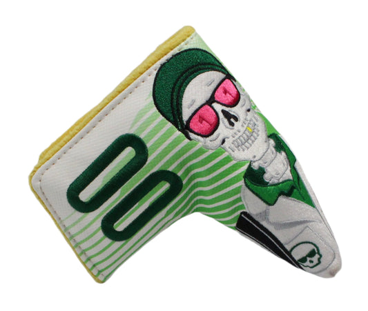 Swag Golf - Caddie Skull Blade Putter Headcover *opened, no bag*