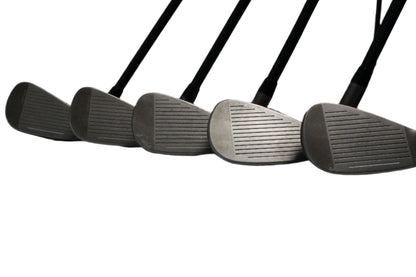 Pre-Owned Cobra Dark Speed: 6-PW Iron Set W/ Kbs 75 R (Regular) (One length) Graphite Shafts (Above Average)