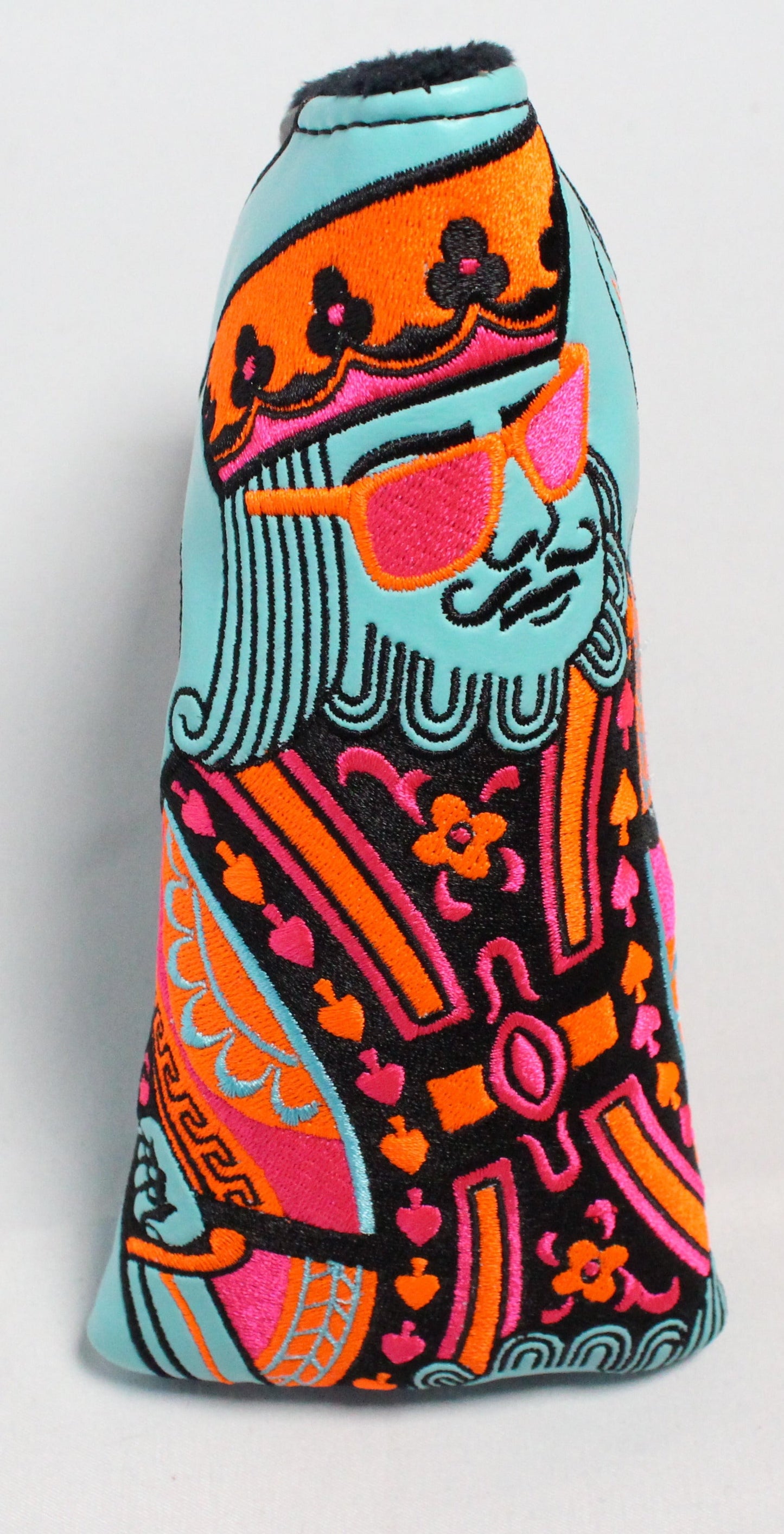 Swag Golf - Swag King Blue/Black/Orange Blade Putter Headcover *opened, no bag*